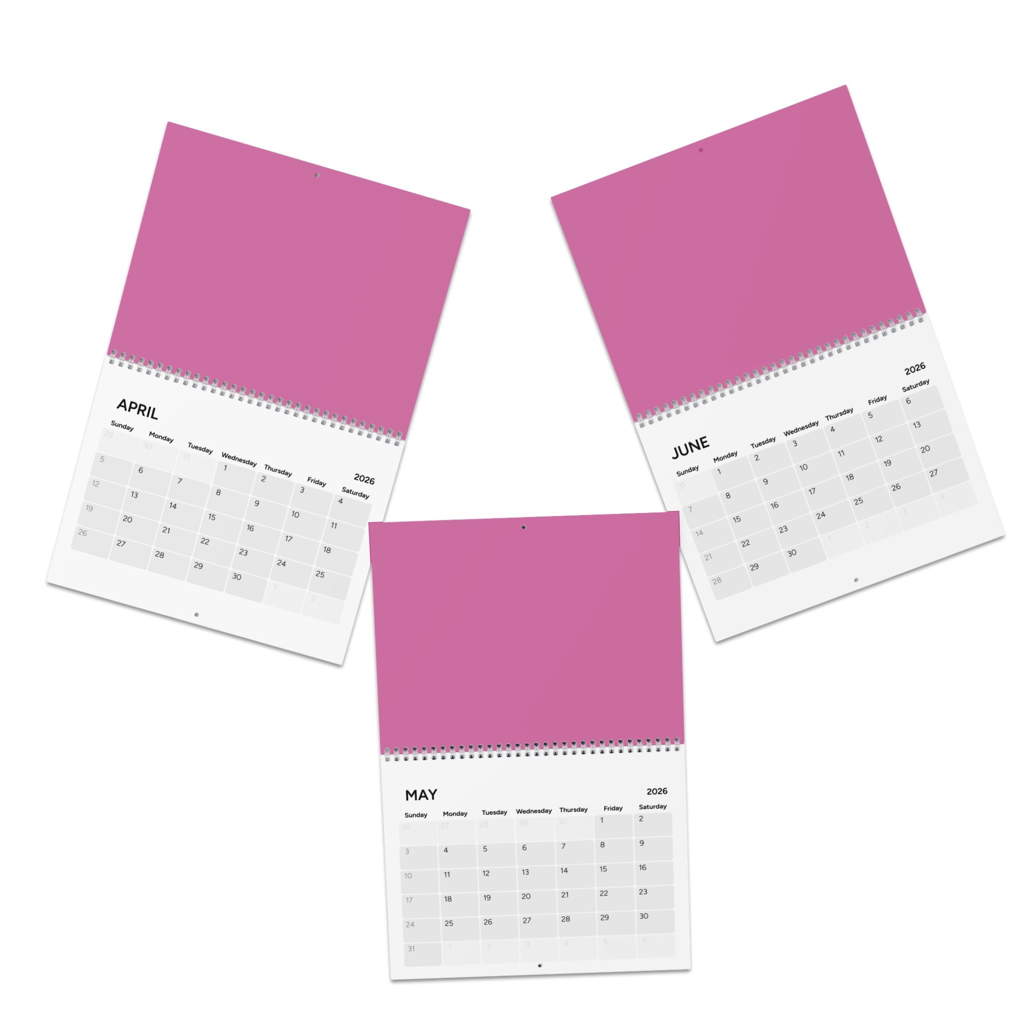 2026 Wall Calendar — "Coffee, Tea or Me" Decorative Monthly Planner