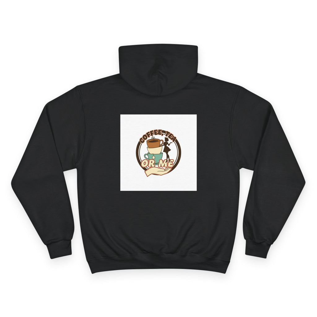Hoodie — 'Lisa Rence' Portrait Hoodie with 'Coffee's For Me' Back Patch