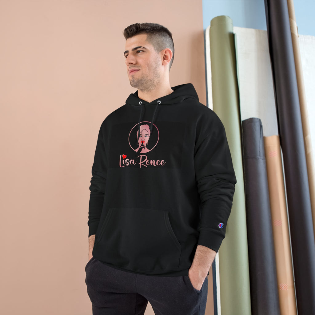 Hoodie — 'Lisa Rence' Portrait Hoodie with 'Coffee's For Me' Back Patch