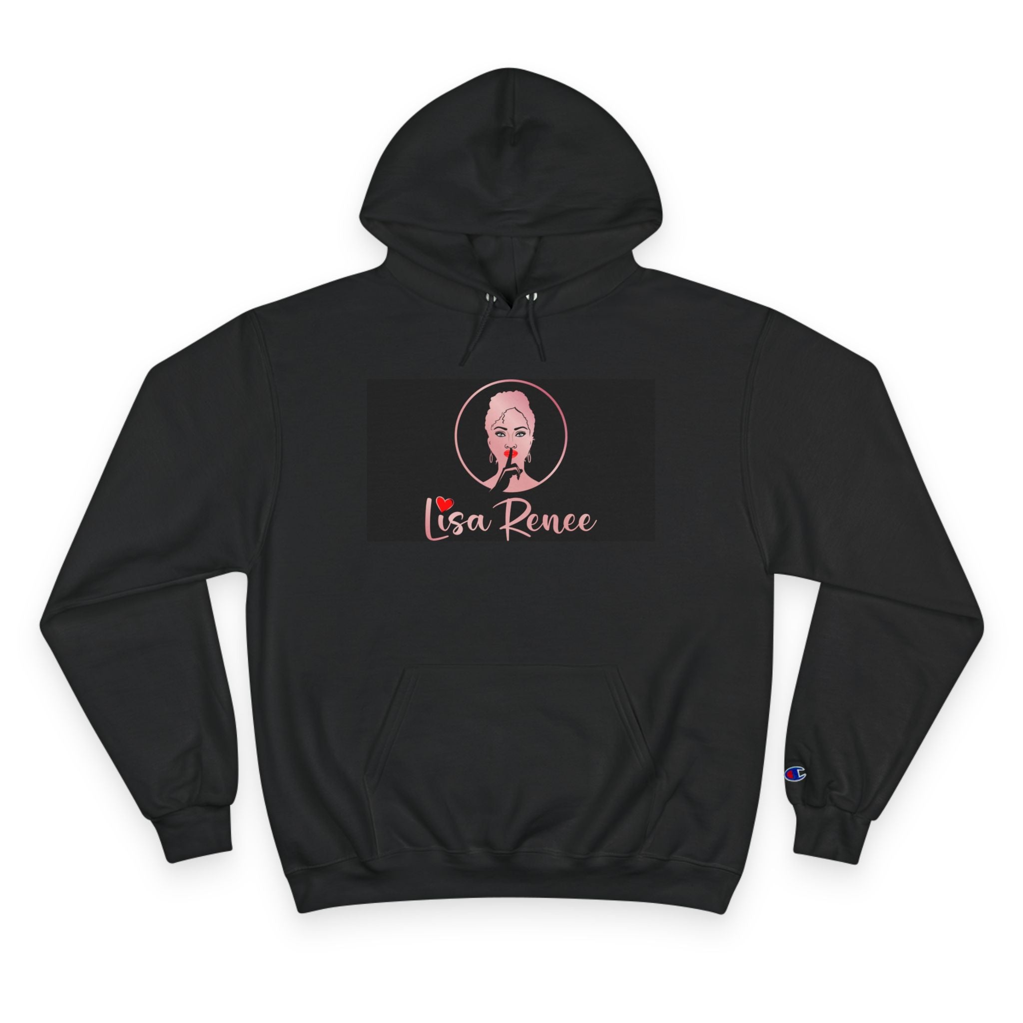 Hoodie — 'Lisa Rence' Portrait Hoodie with 'Coffee's For Me' Back Patch